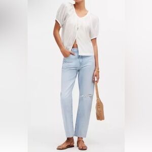 NWT Madewell 90’s Straight Jean Sz 25